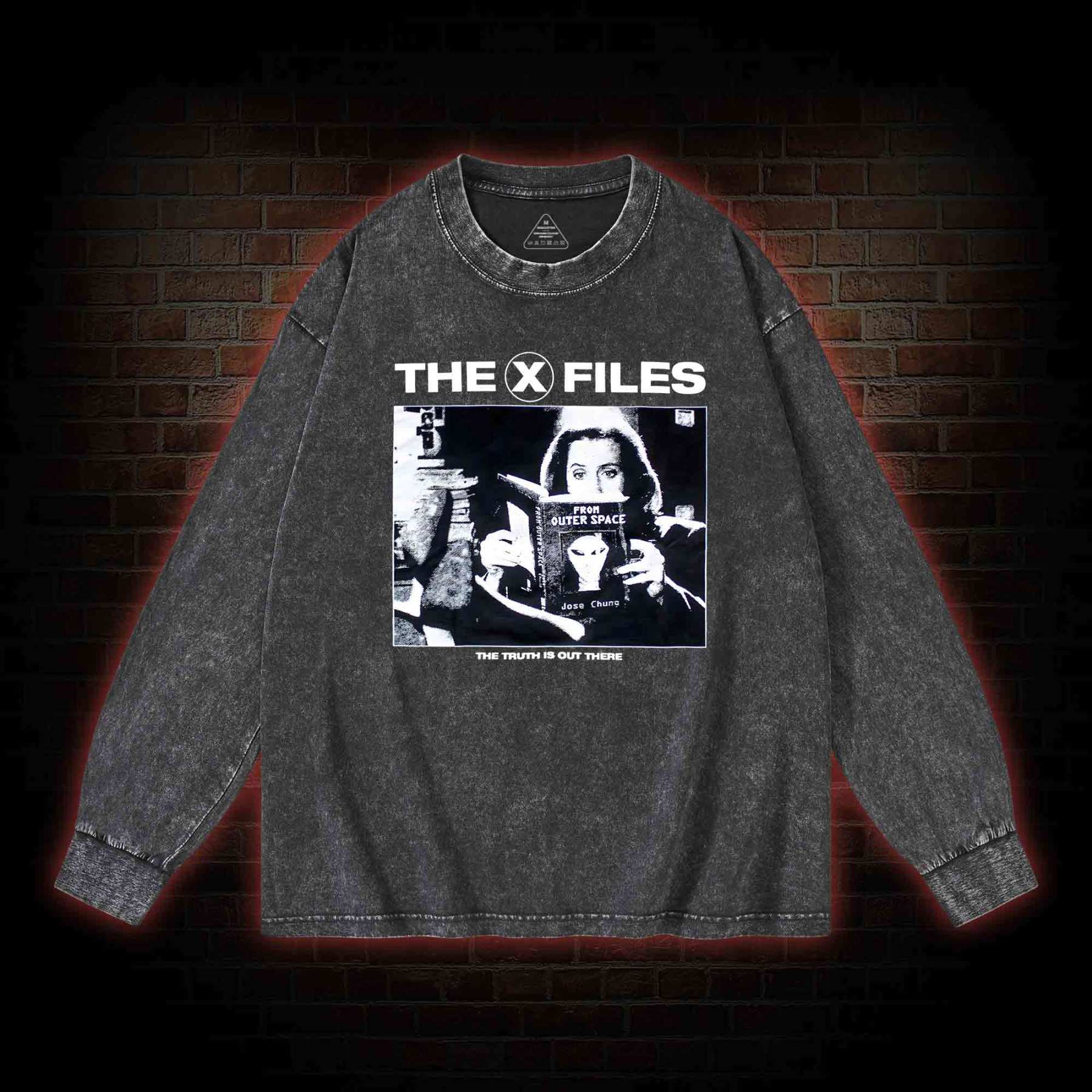 The Truth Is Out There Washed Long-Sleeve T-shirt