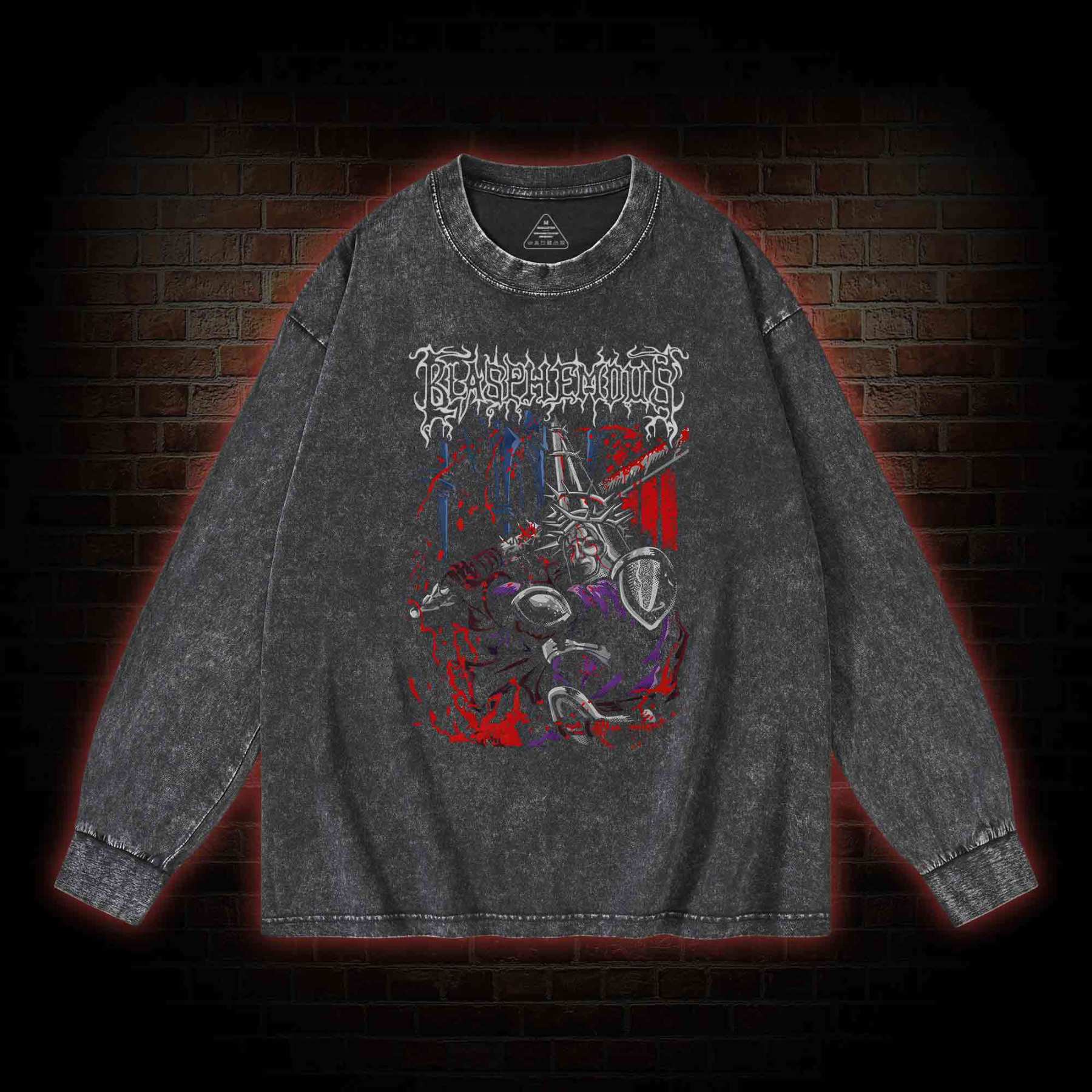 The Confessor Washed Long-Sleeve T-shirt