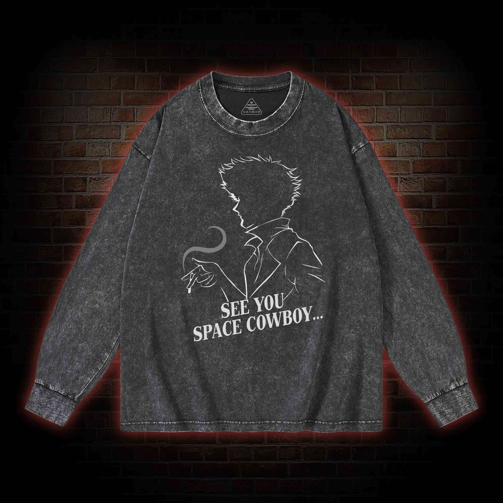 See You Space Washed Long-Sleeve T-shirt