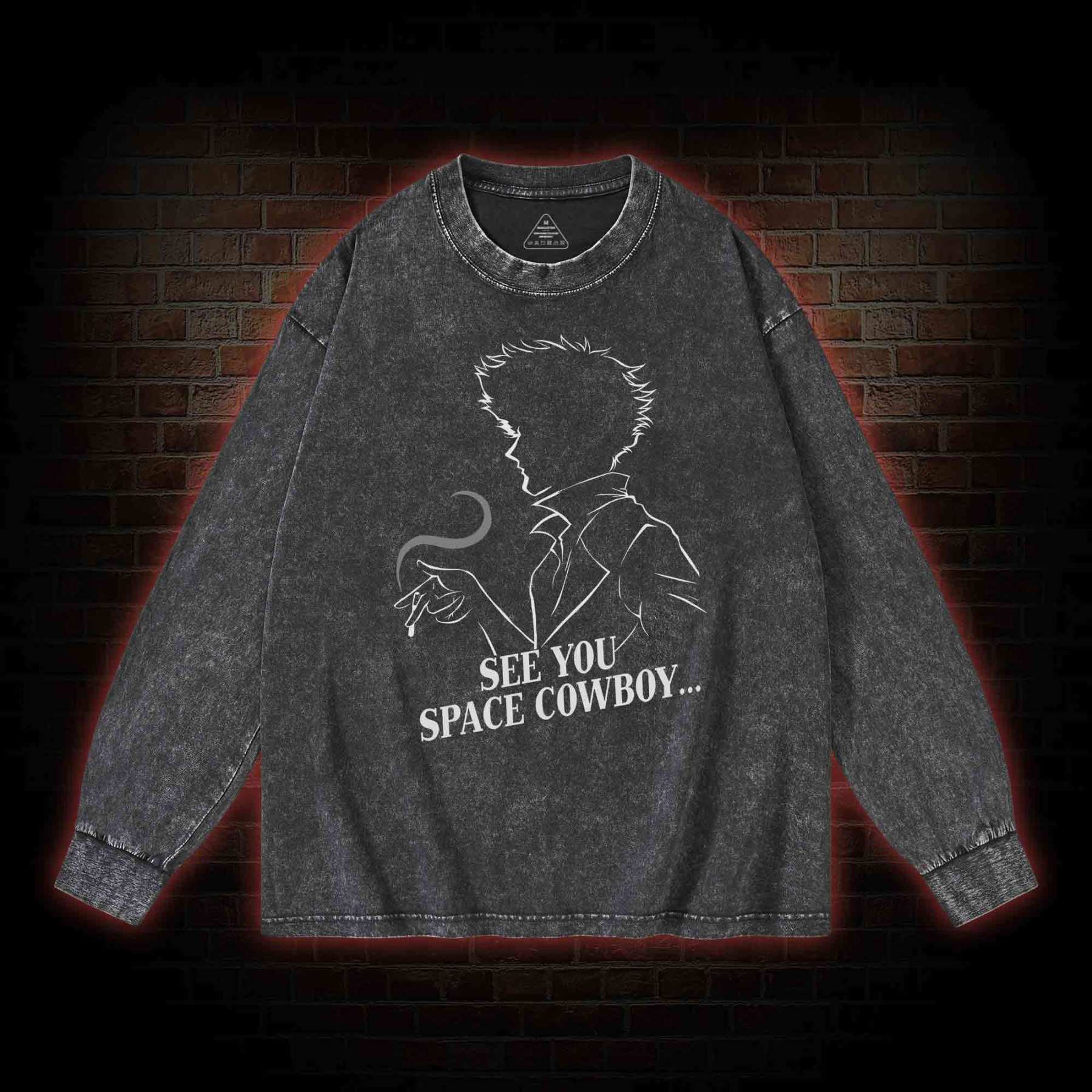 See You Space Washed Long-Sleeve T-shirt