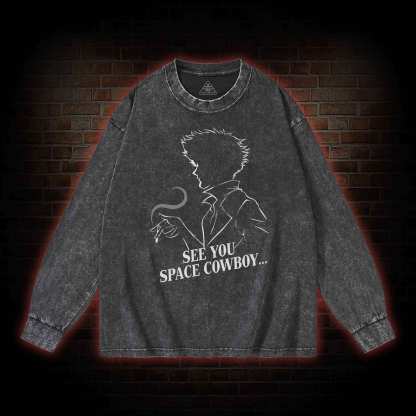 See You Space Washed Long-Sleeve T-shirt