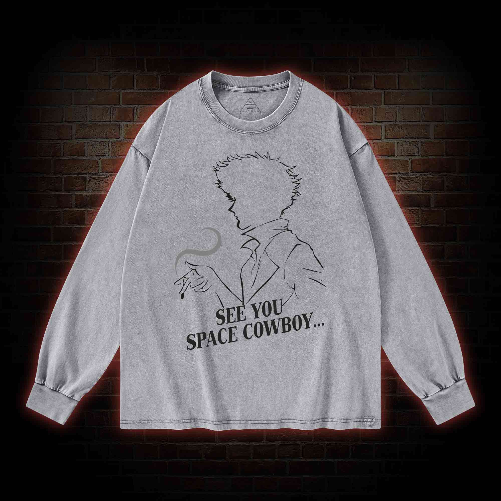 See You Space Washed Long-Sleeve T-shirt