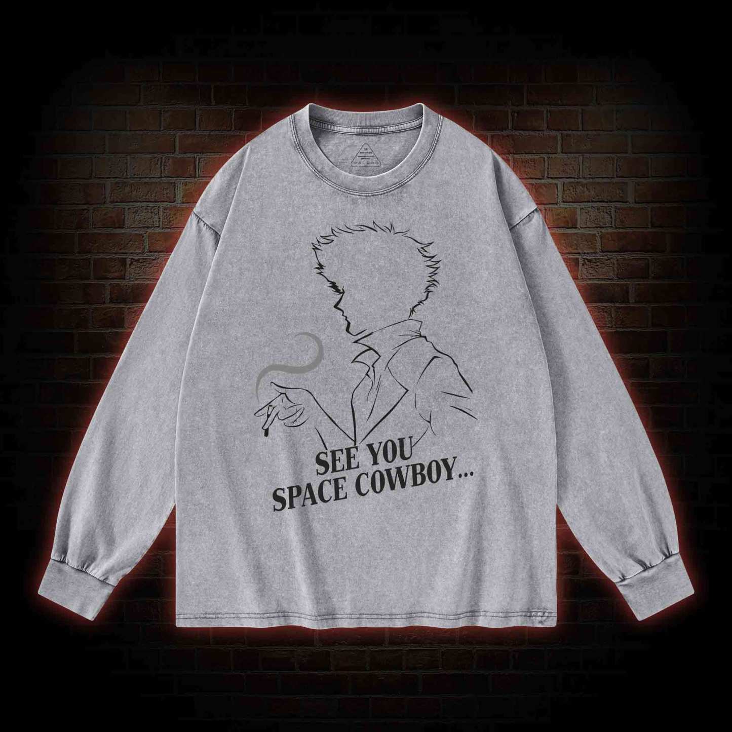 See You Space Washed Long-Sleeve T-shirt