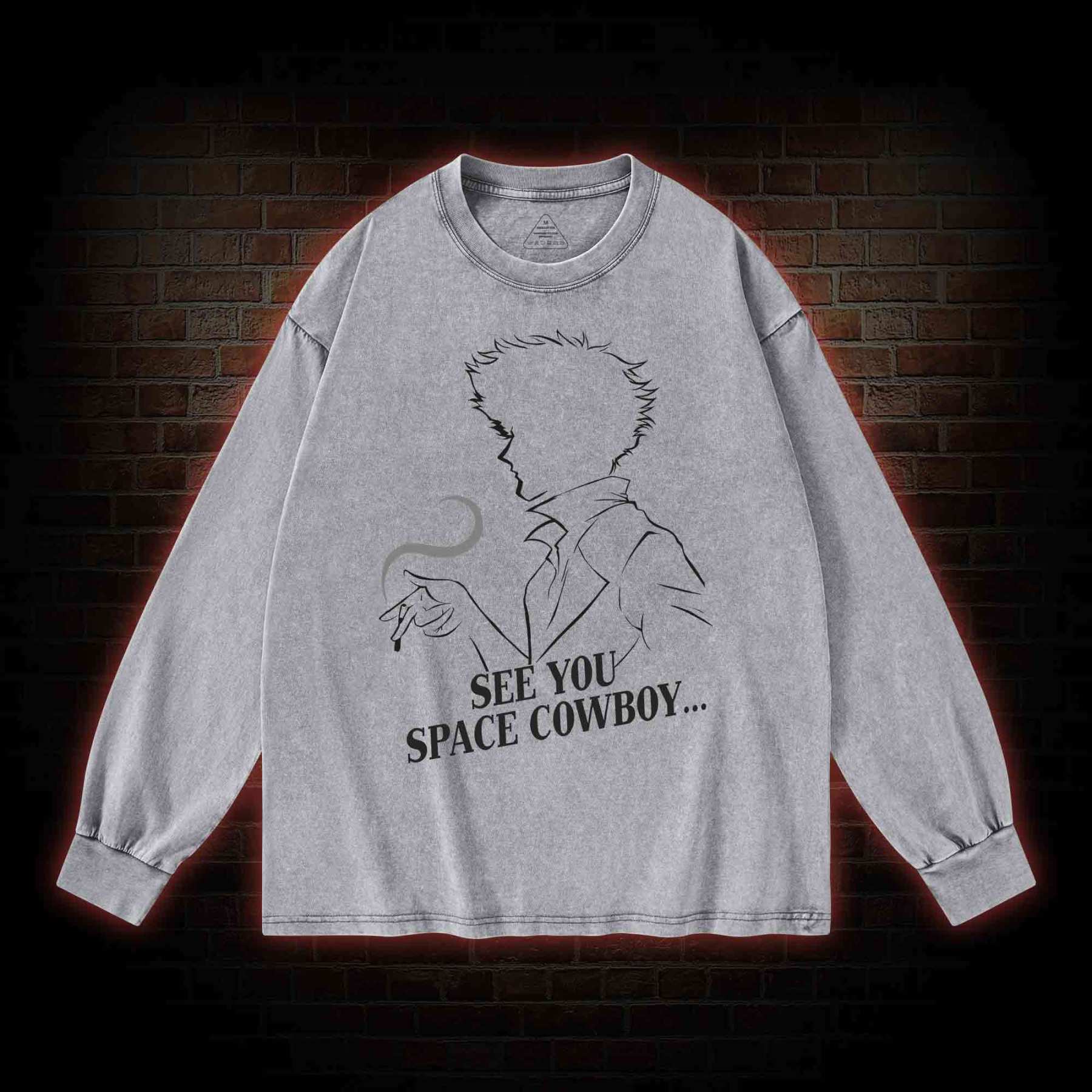 See You Space Washed Long-Sleeve T-shirt