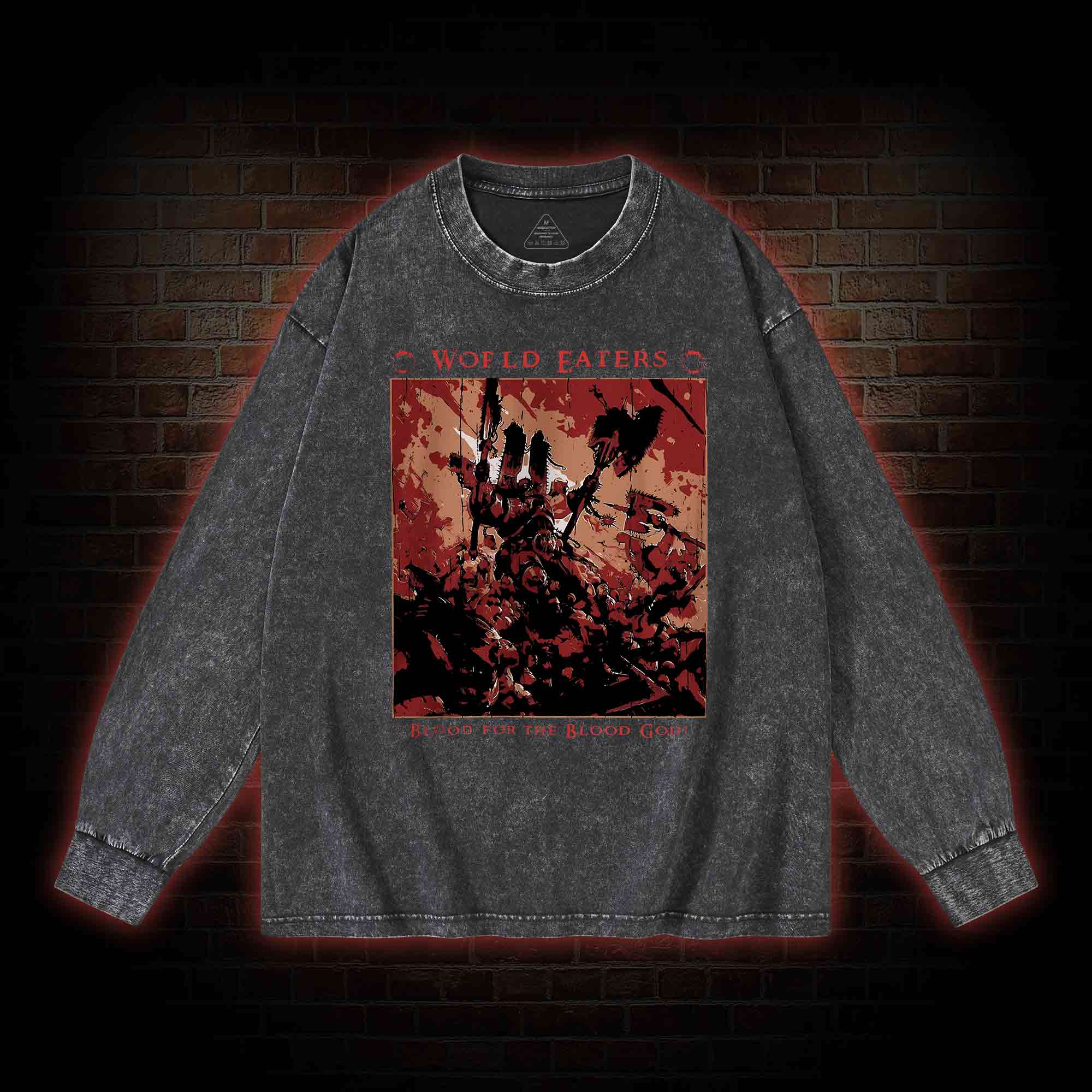 World Eaters Washed Long-Sleeve T-shirt