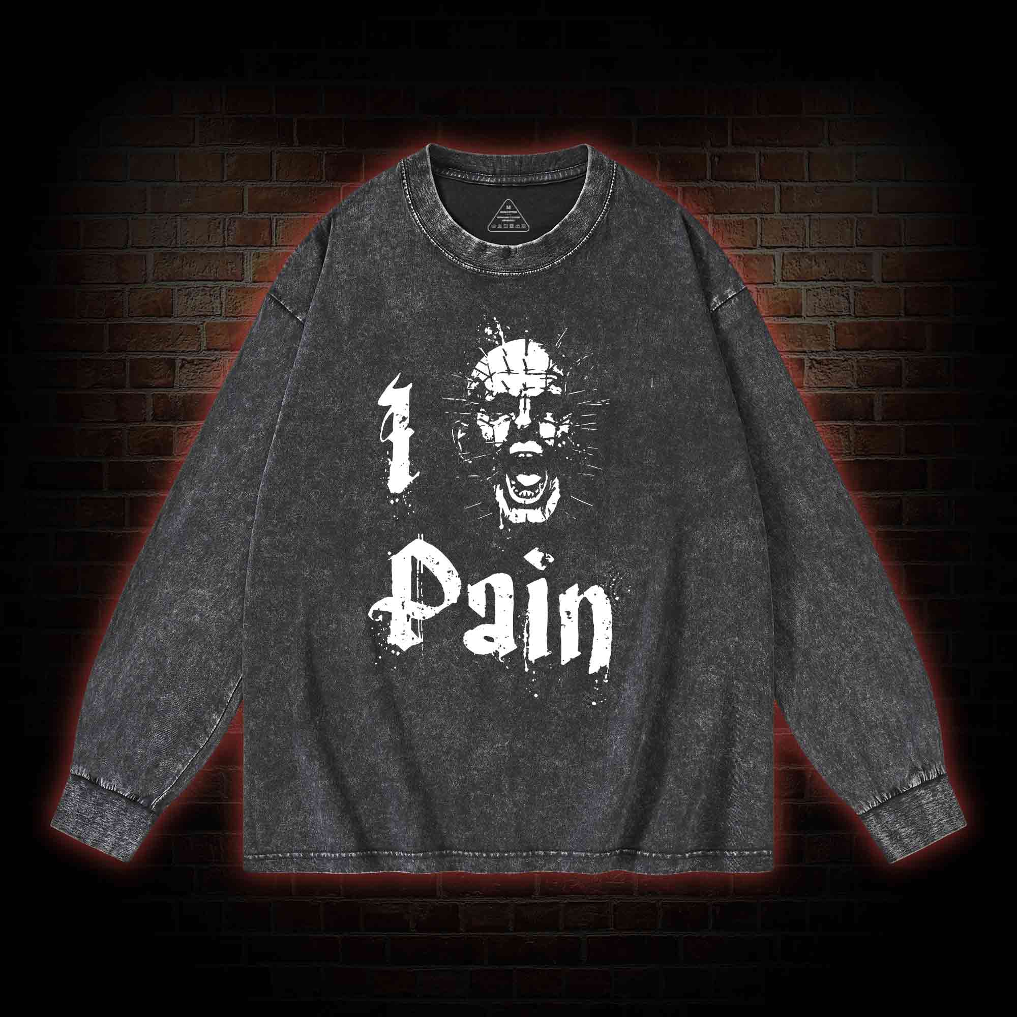  I Pain Washed Long-Sleeve T-shirt