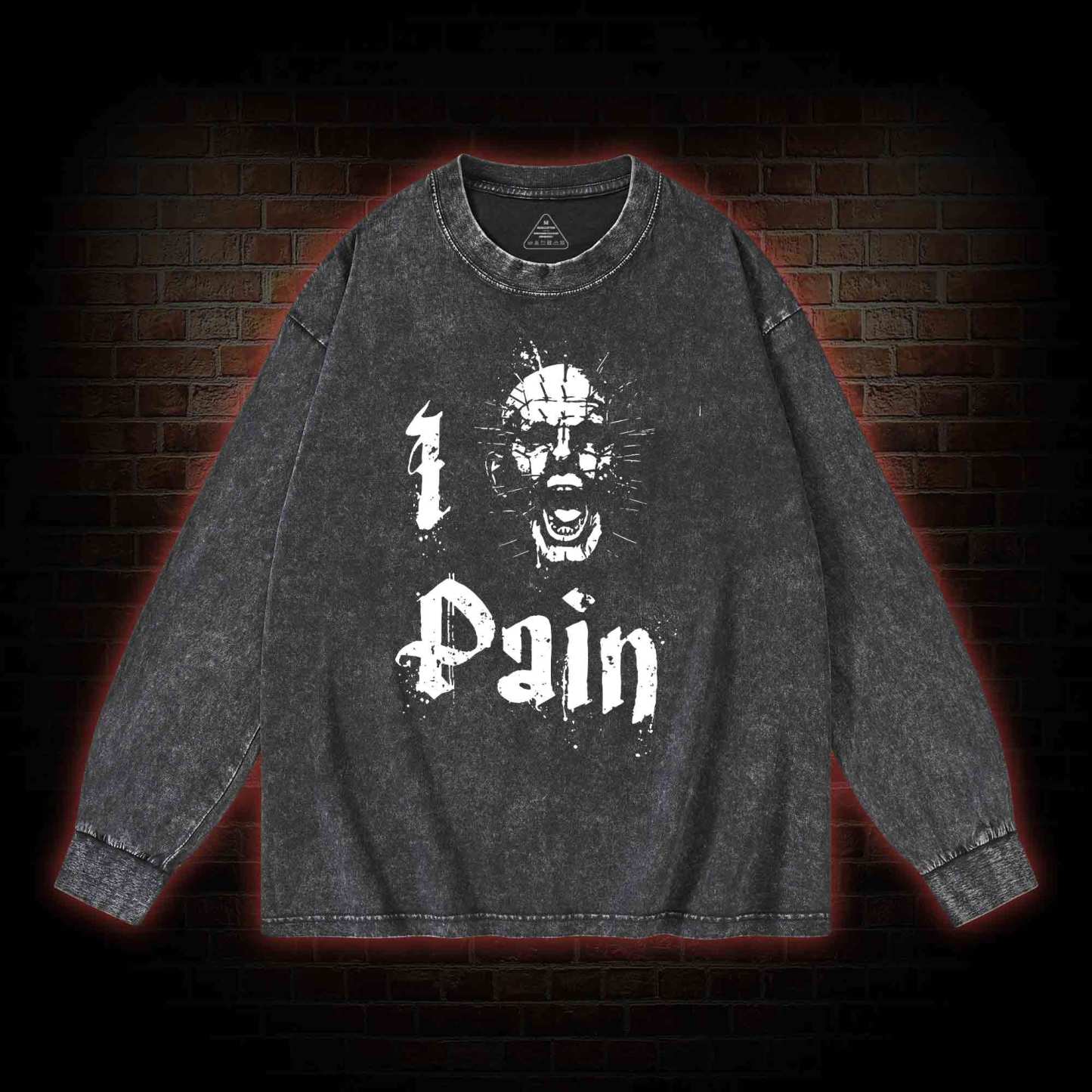 I Pain Washed Long-Sleeve T-shirt