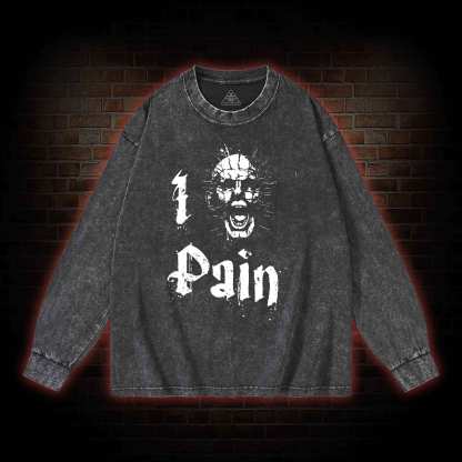  I Pain Washed Long-Sleeve T-shirt