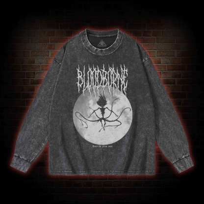 Hunt The Great Ones Washed Long-Sleeve T-shirt