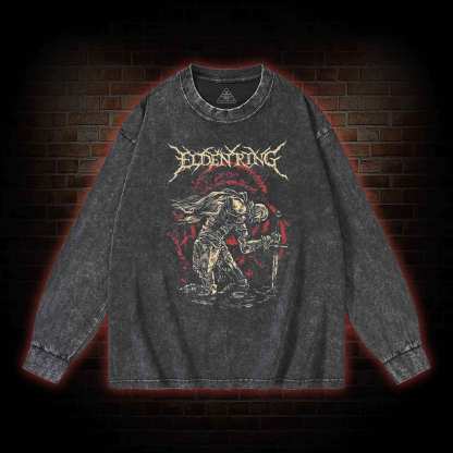 Golden Order Washed Long-Sleeve T-shirt