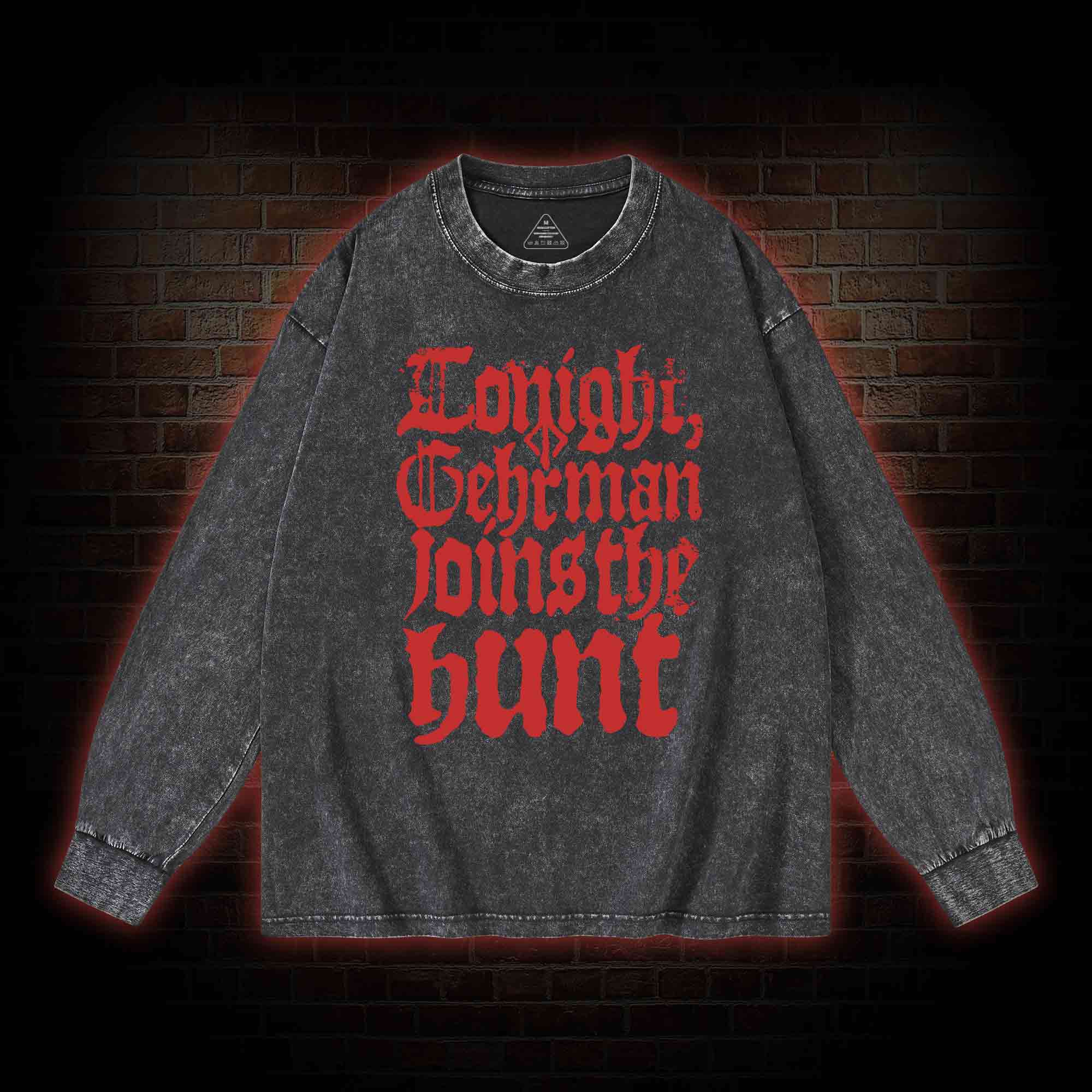 Gehrman Joins The Hunt Washed Long-Sleeve T-shirt