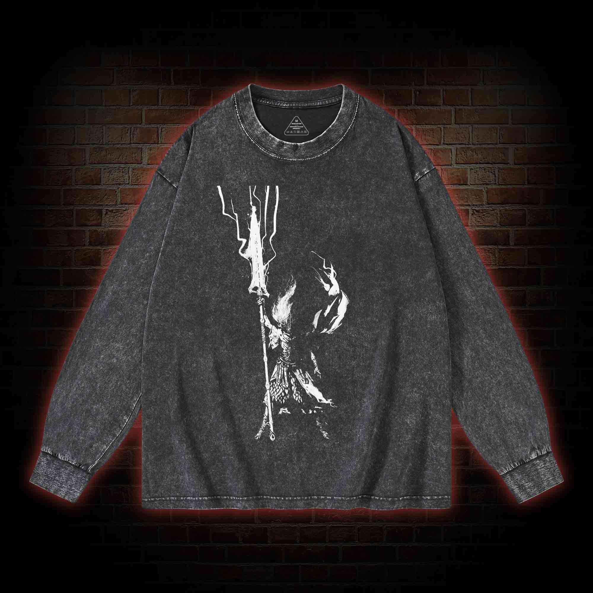 King of the Storm Washed Long-Sleeve T-shirt