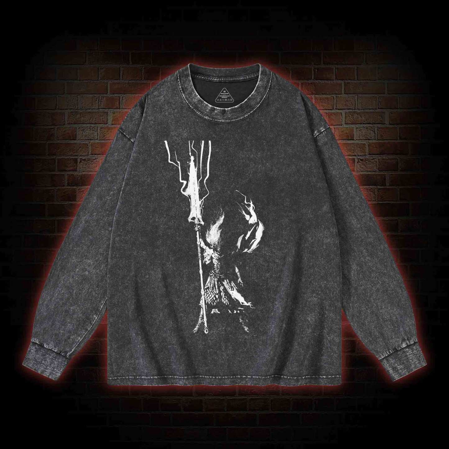 King of the Storm Washed Long-Sleeve T-shirt