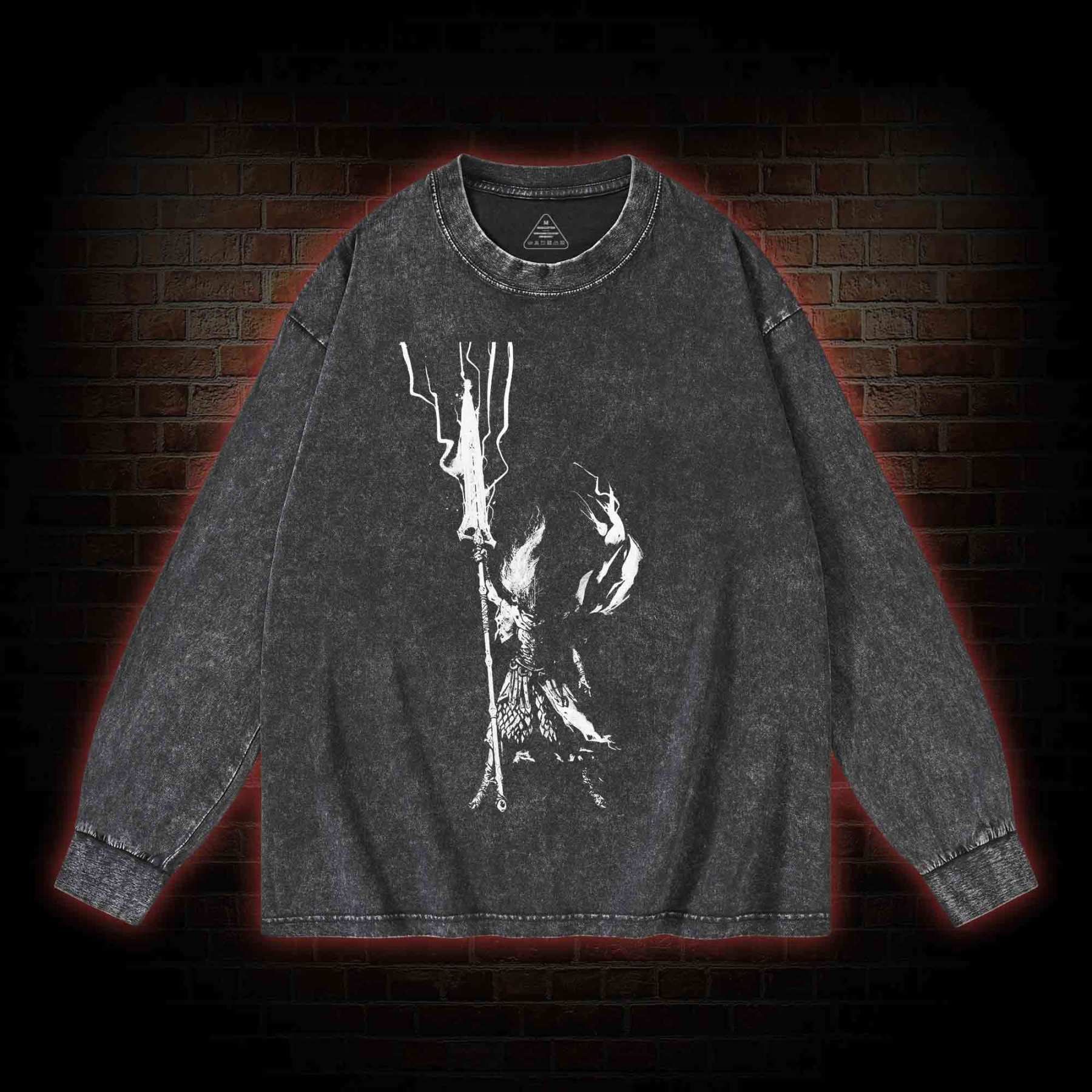 King of the Storm Washed Long-Sleeve T-shirt