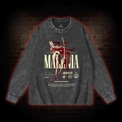 Cursed Goddess Washed Long-Sleeve T-shirt