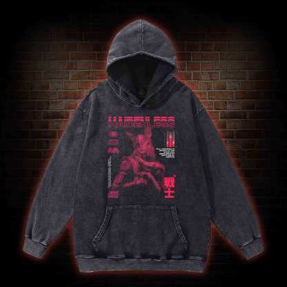 Maidenless Warrior Washed Hoodie