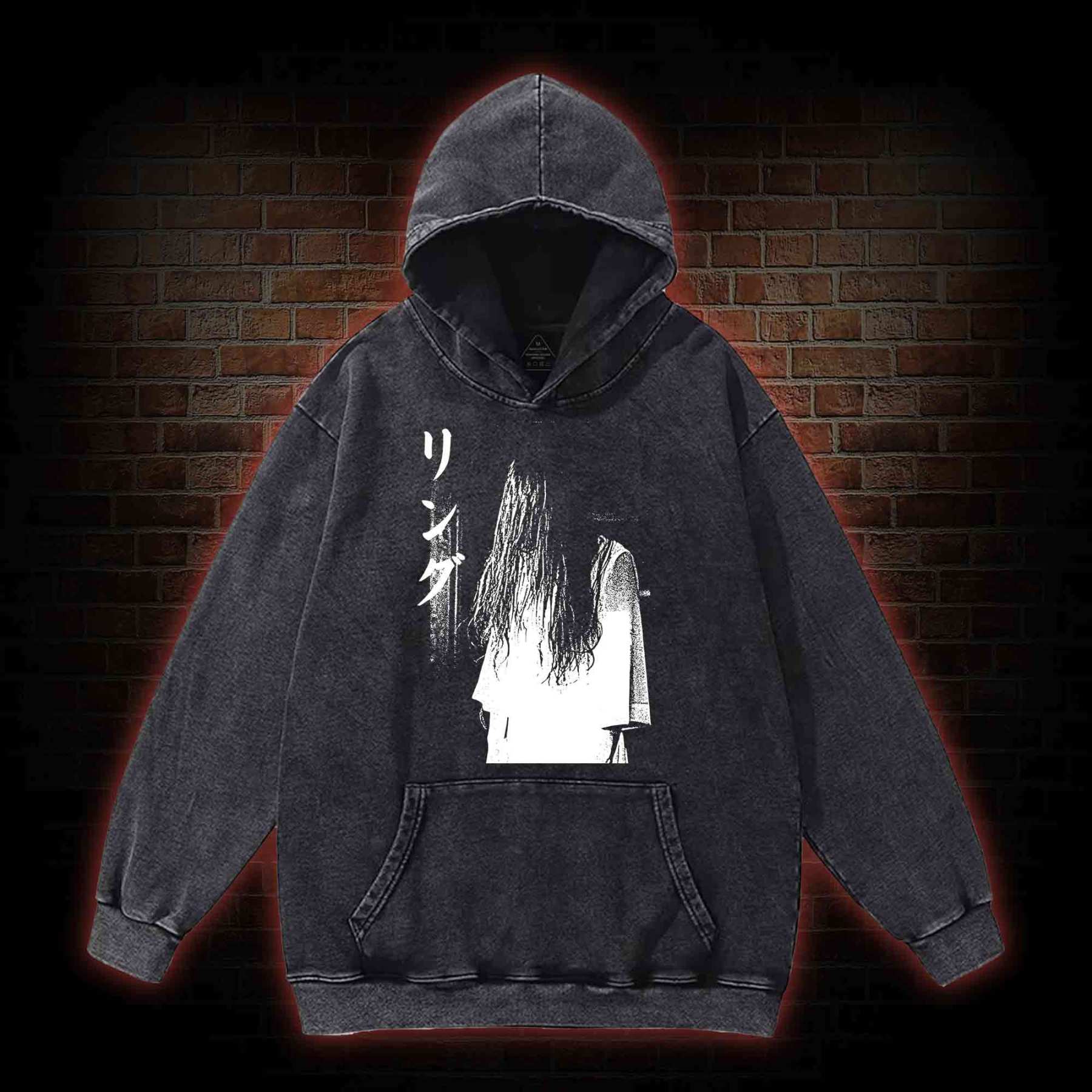 Vintage Ghost Washed Hoodie