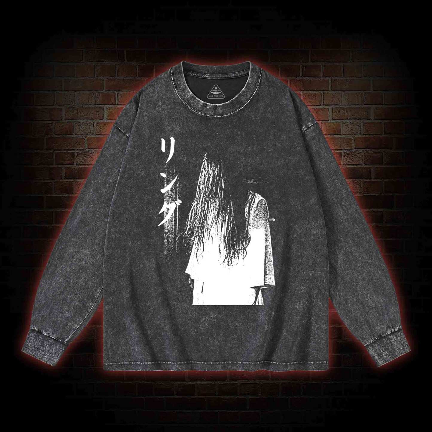 Vintage Ghost Washed Long-Sleeve T-shirt