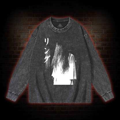 Vintage Ghost Washed Long-Sleeve T-shirt