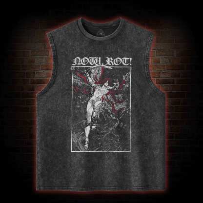 Now Rot Washed Tank Top