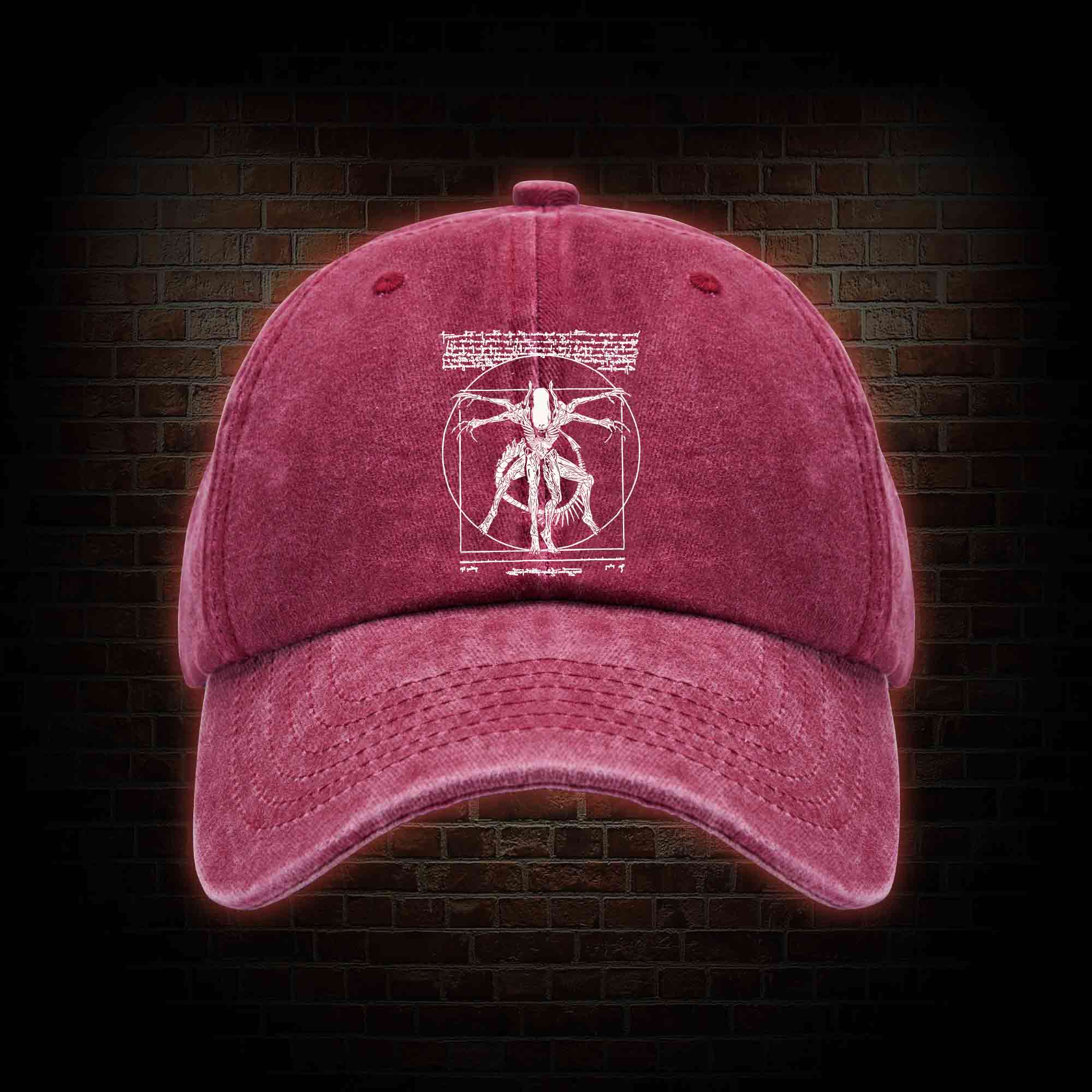 Alien Washed Vintage Baseball Cap