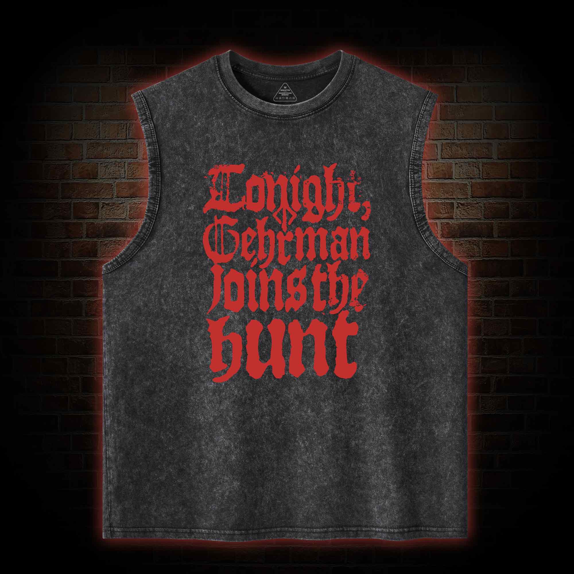 Gehrman Joins The Hunt Washed Tank Top