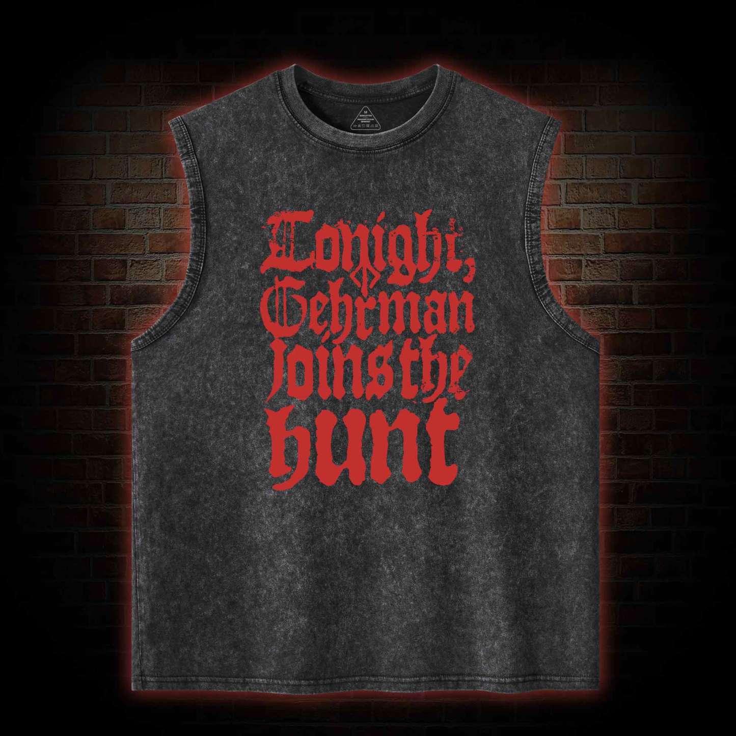 Gehrman Joins The Hunt Washed Tank Top