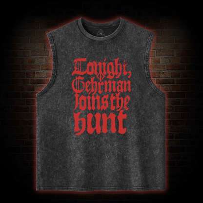 Gehrman Joins The Hunt Washed Tank Top