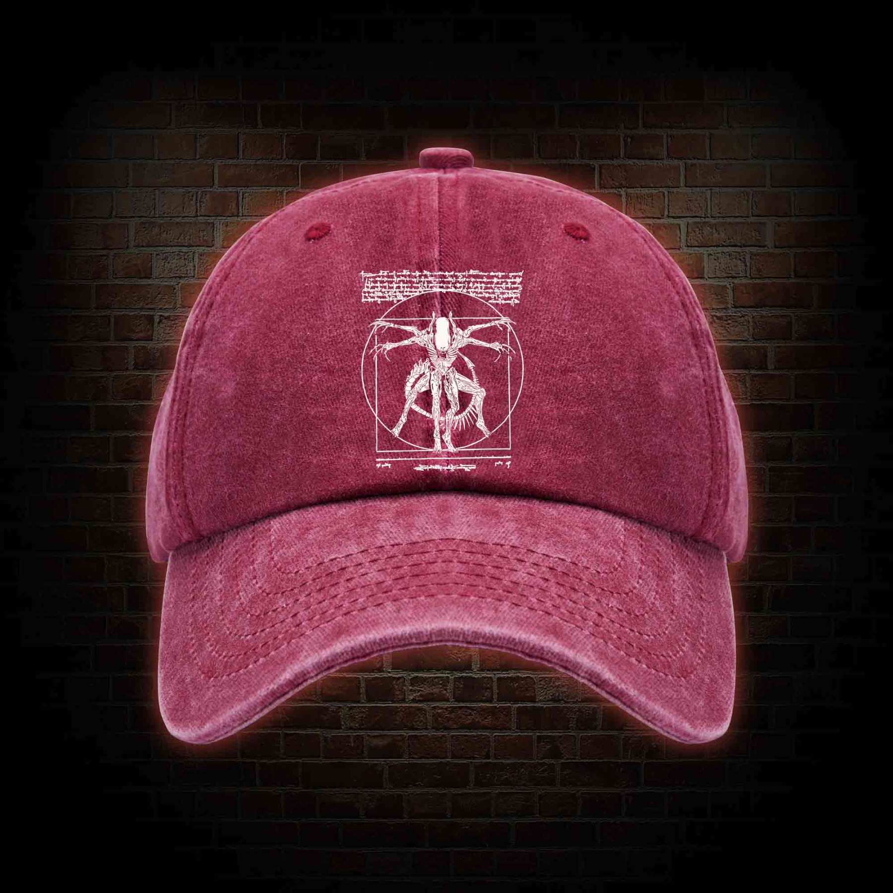 Alien Washed Vintage Baseball Cap