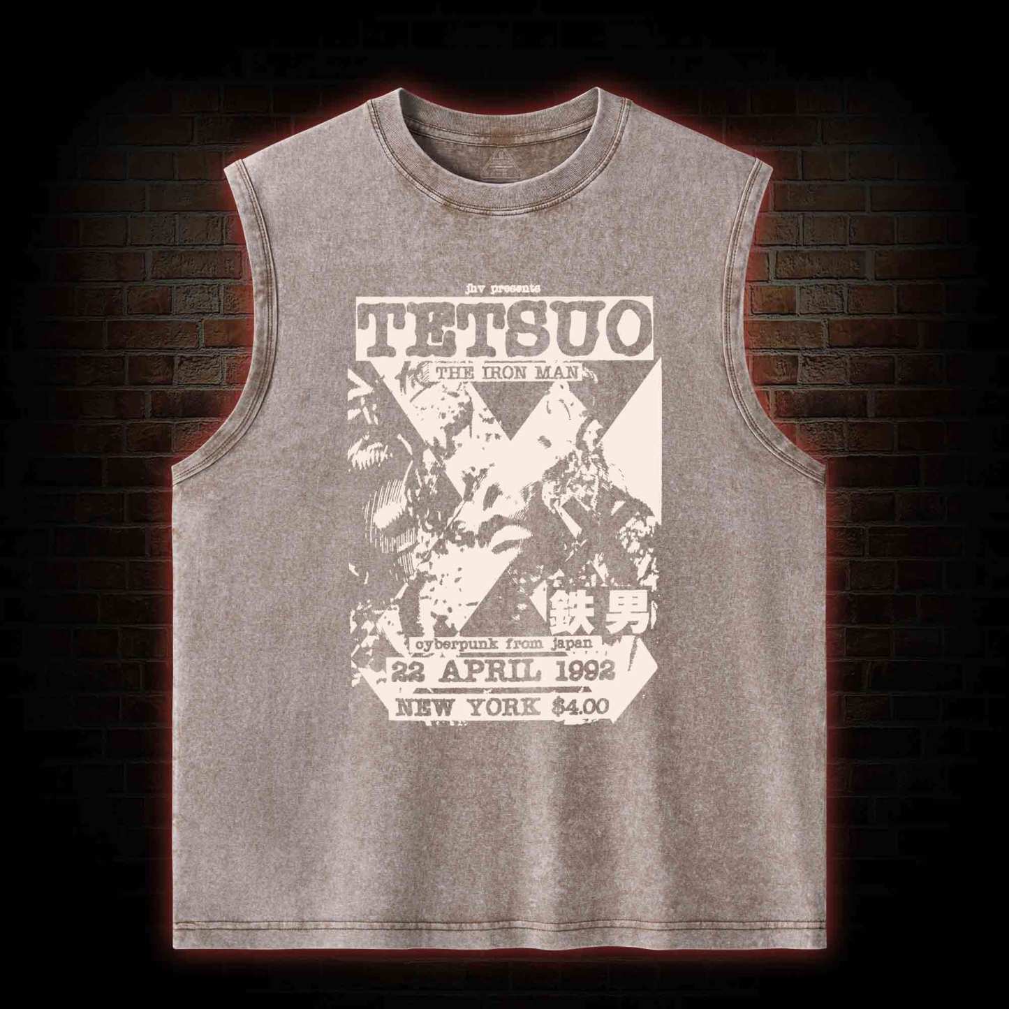 Mutate The Whole World into Metal Washed Tank Top