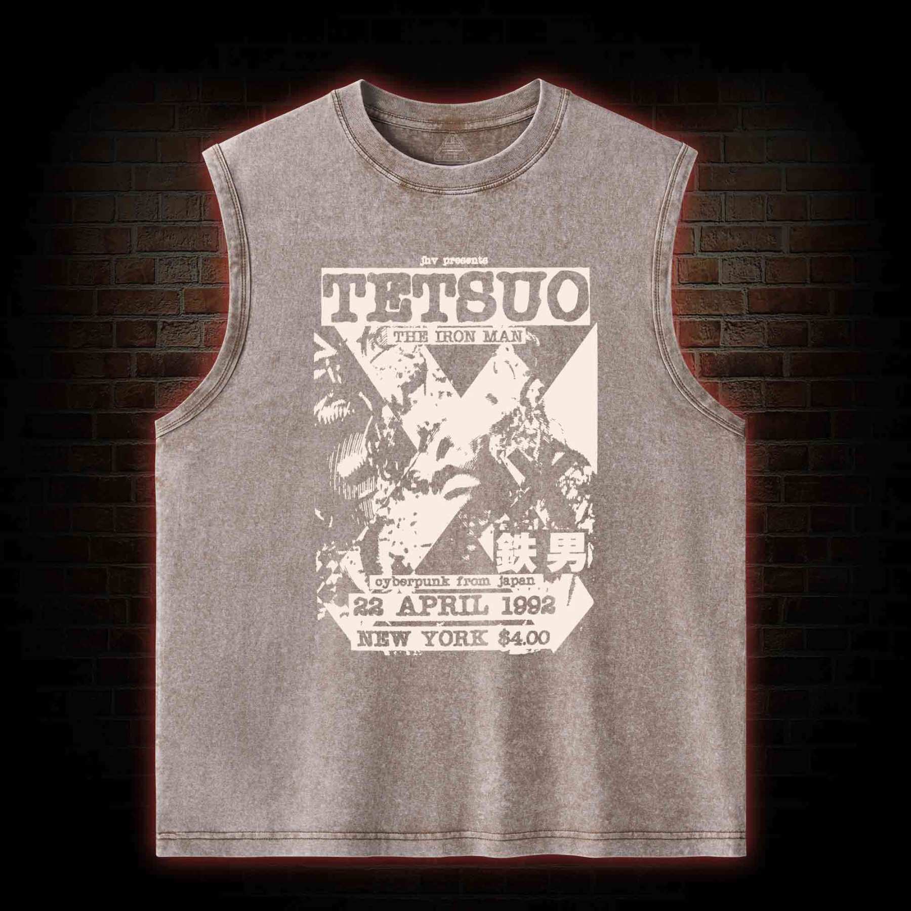 Mutate The Whole World into Metal Washed Tank Top