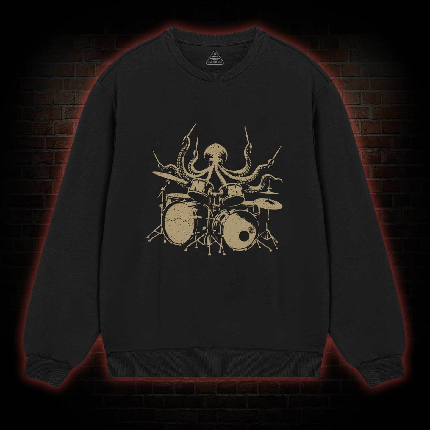 Octopus Drummer Sweatshirt