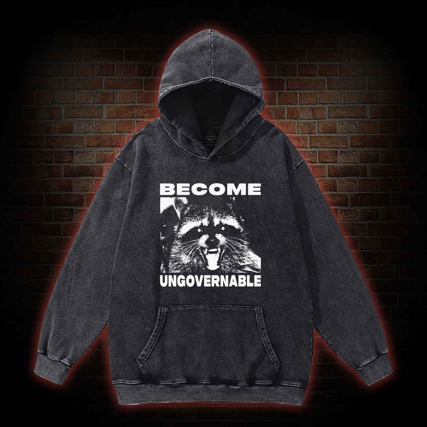 Become Ungovernable Washed Hoodie