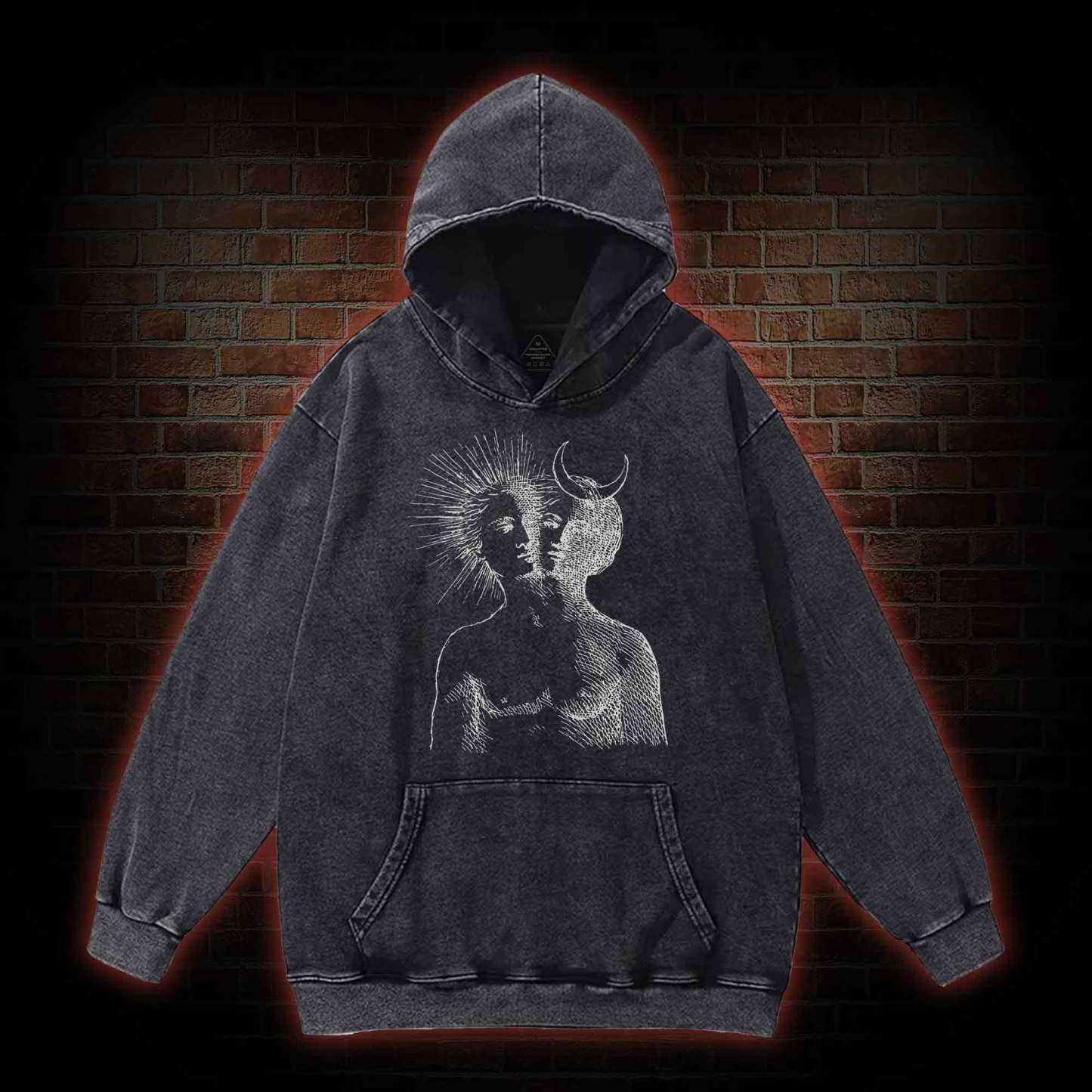 Duality Washed Hoodie