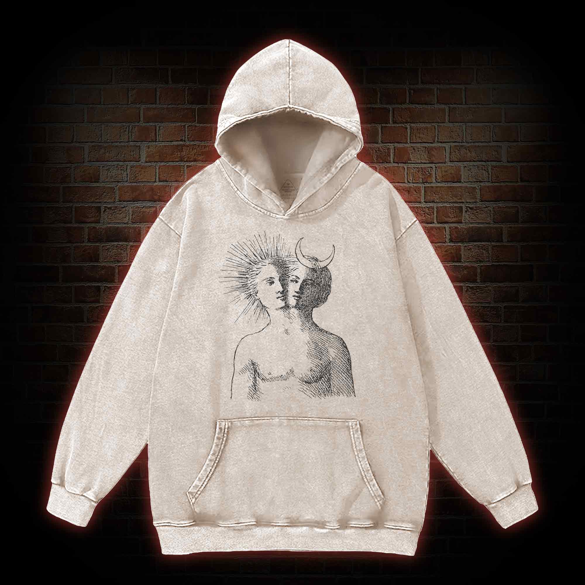 Duality Washed Hoodie