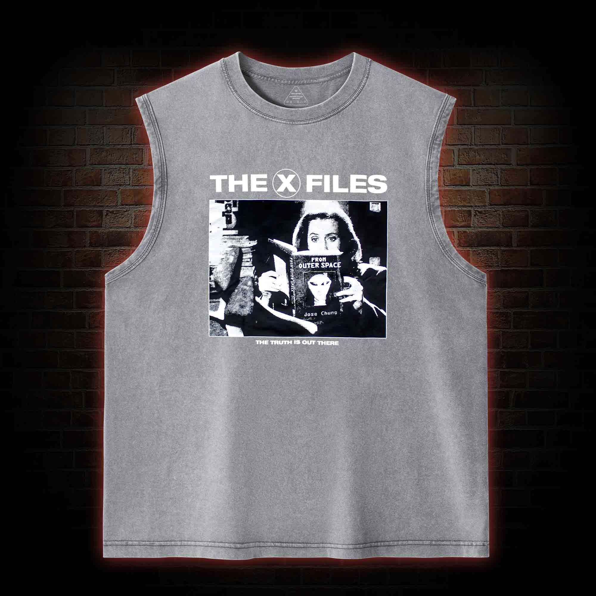 The Truth Is Out There Washed Tank Top
