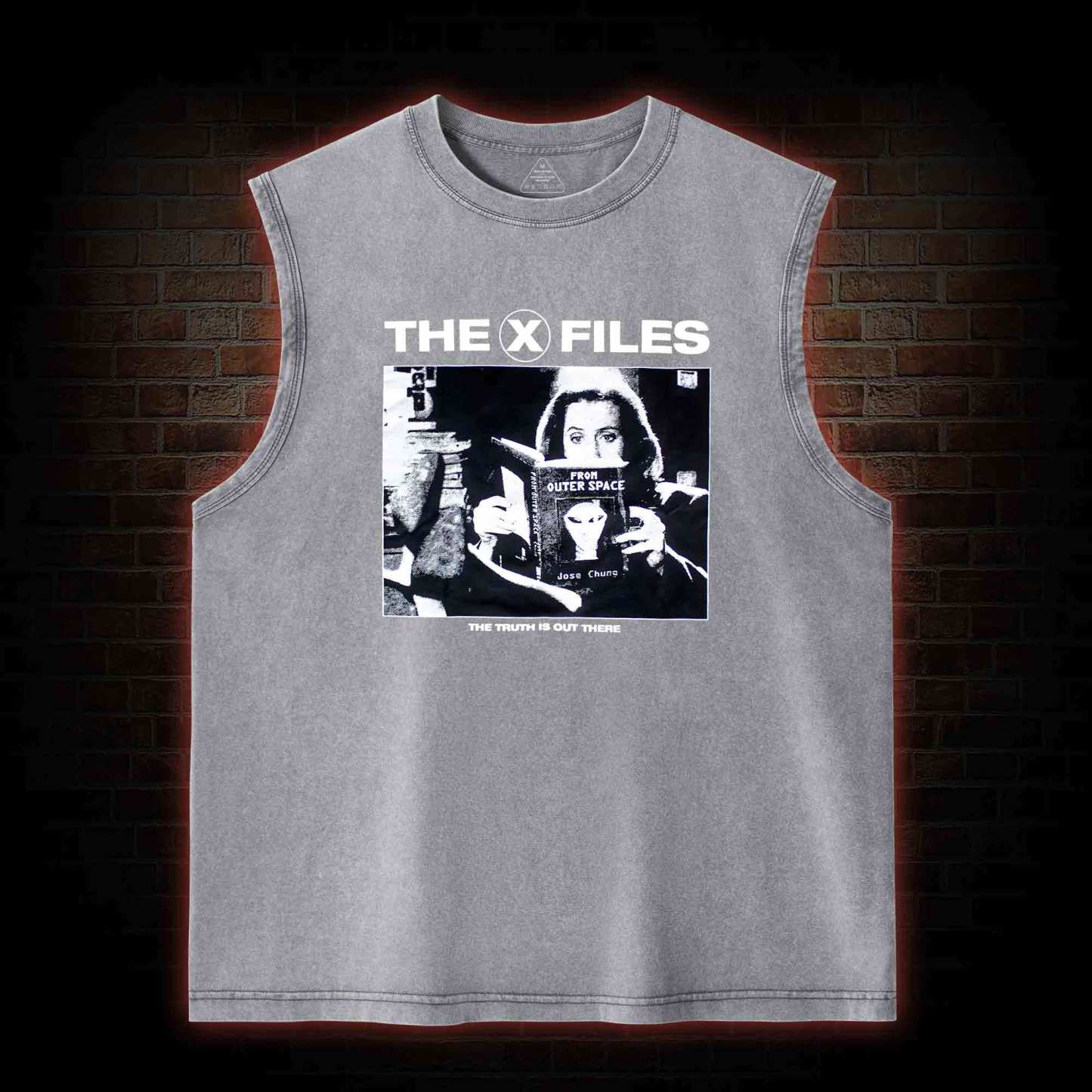 The Truth Is Out There Washed Tank Top