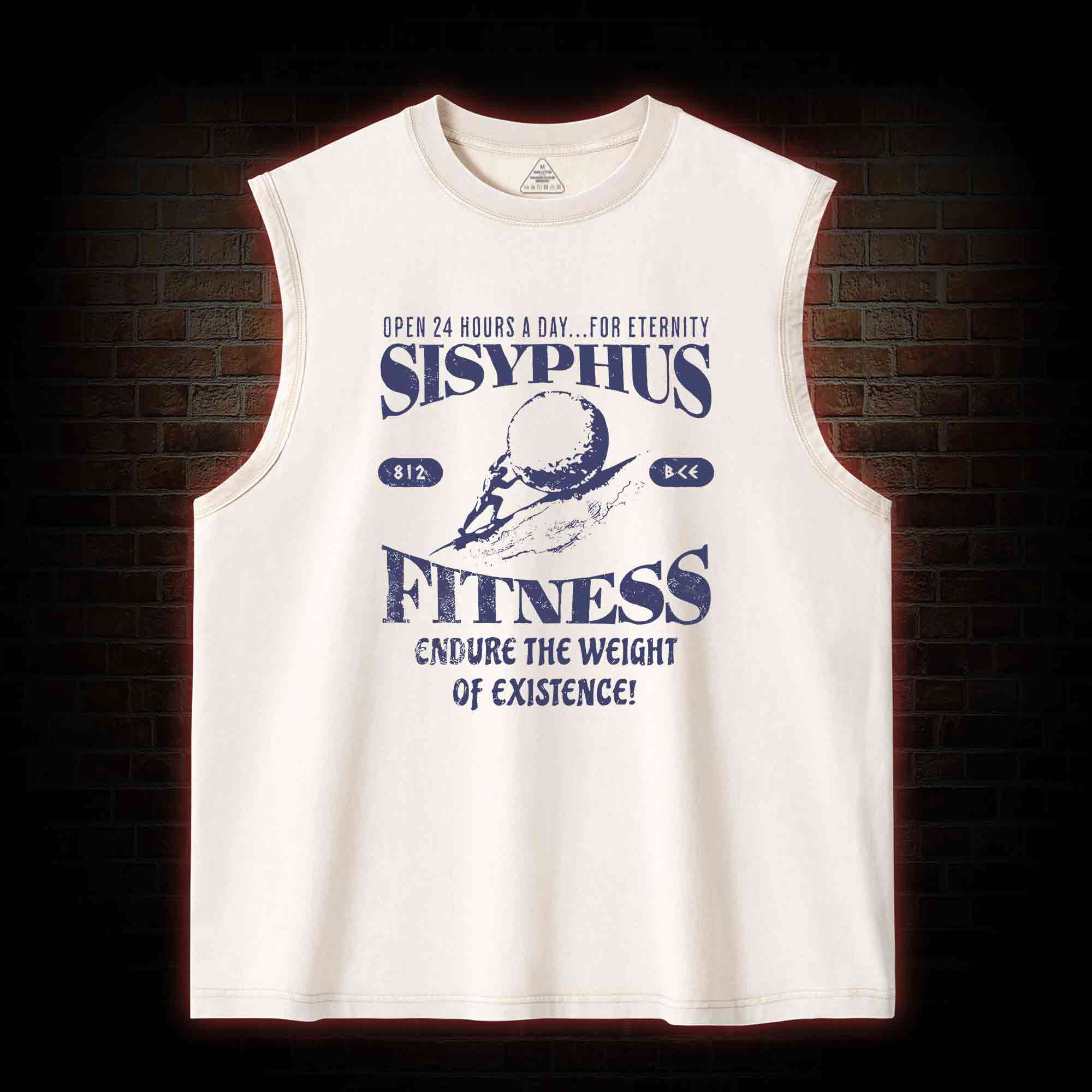 Sisyphus Fitness Washed Tank Top
