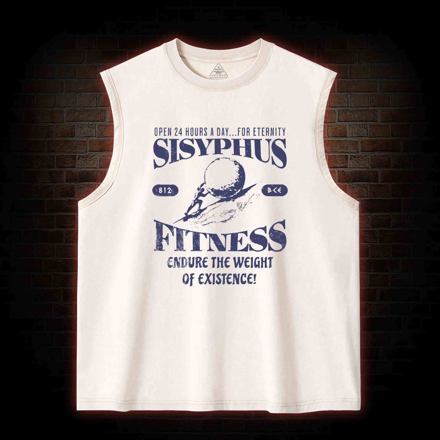Sisyphus Fitness Washed Tank Top
