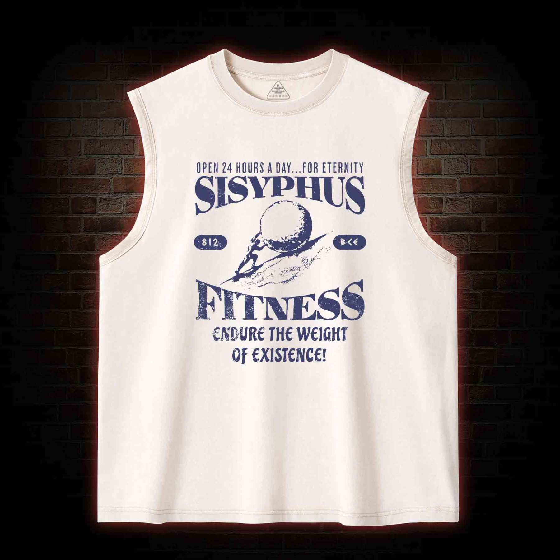 Sisyphus Fitness Washed Tank Top