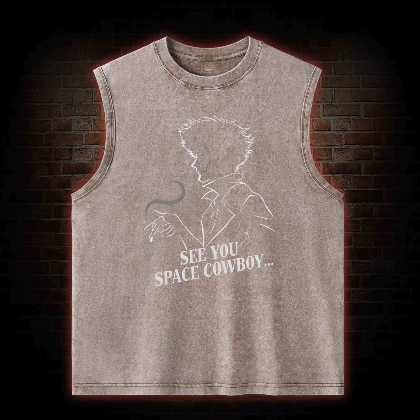 See You Space Washed Tank Top