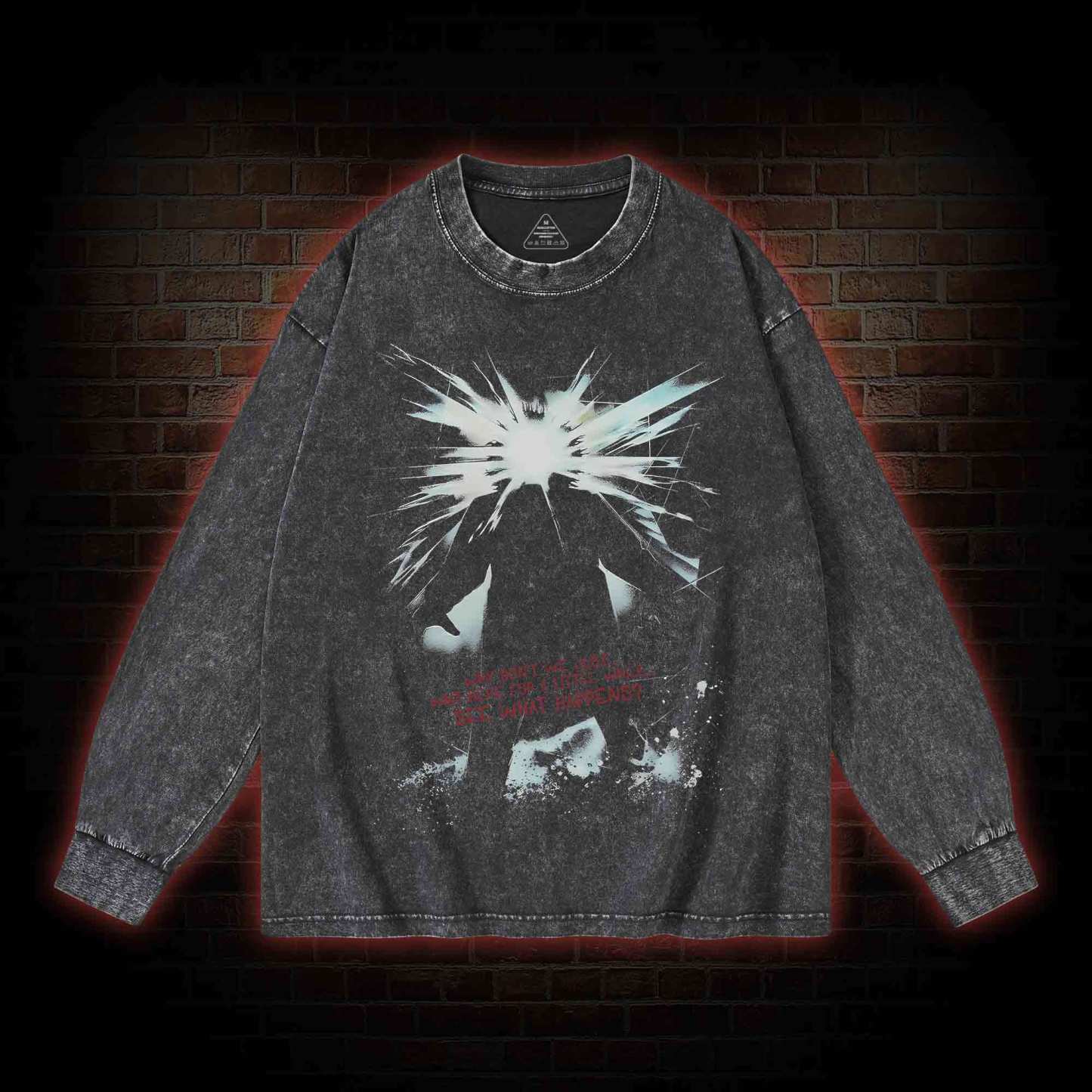 Retro The Thing Washed Long-Sleeve T-shirt