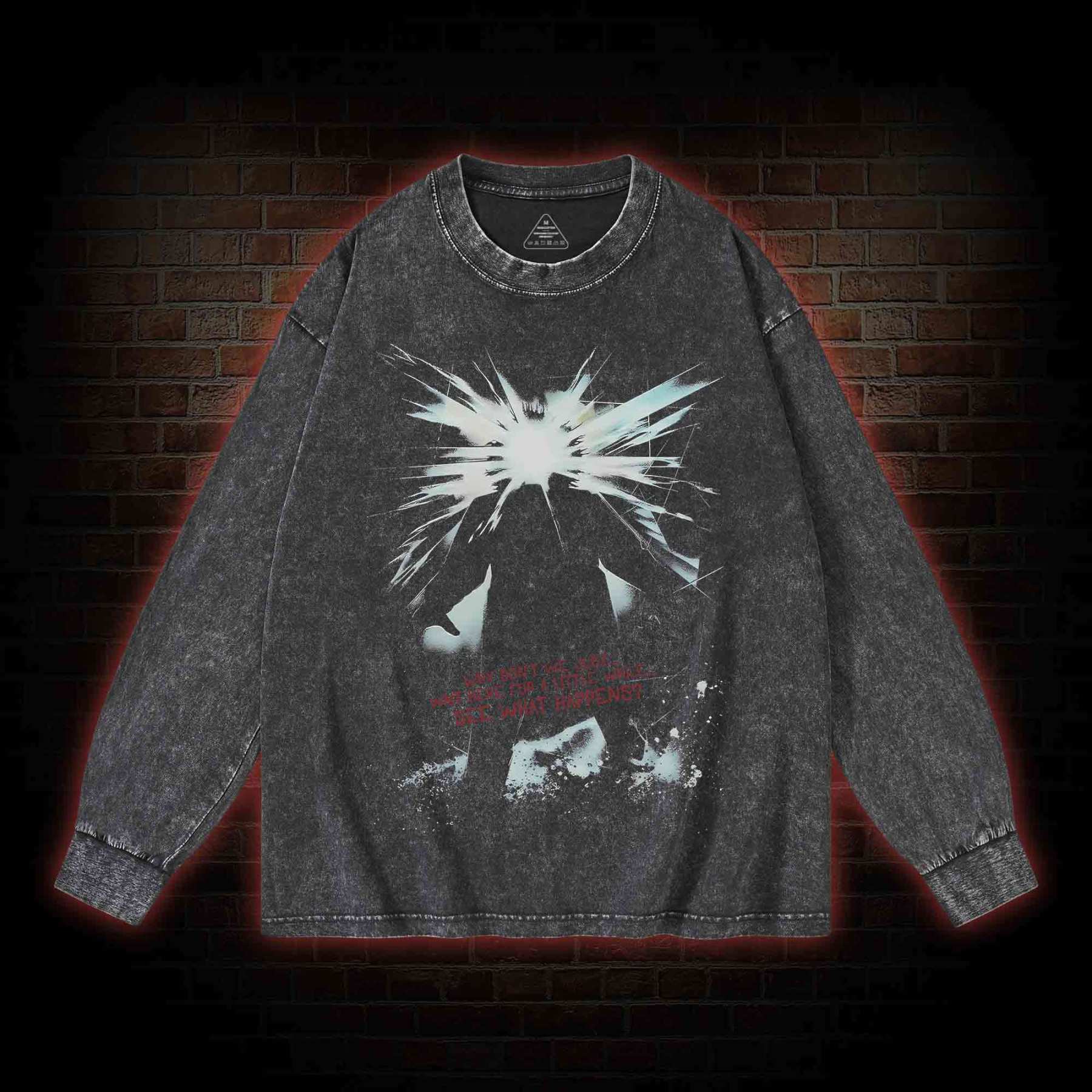 Retro The Thing Washed Long-Sleeve T-shirt