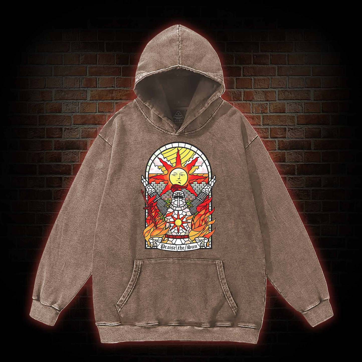 Praise the Sun Washed Hoodie