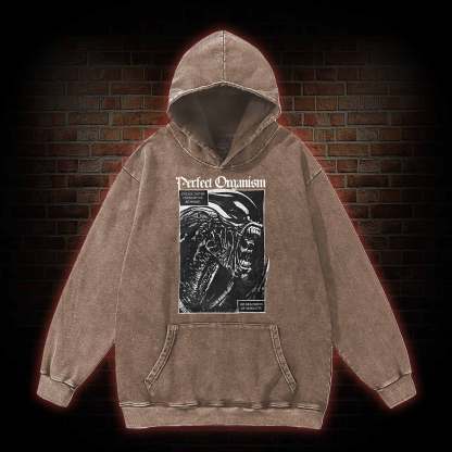 Alien Perfect Organism Washed Hoodie
