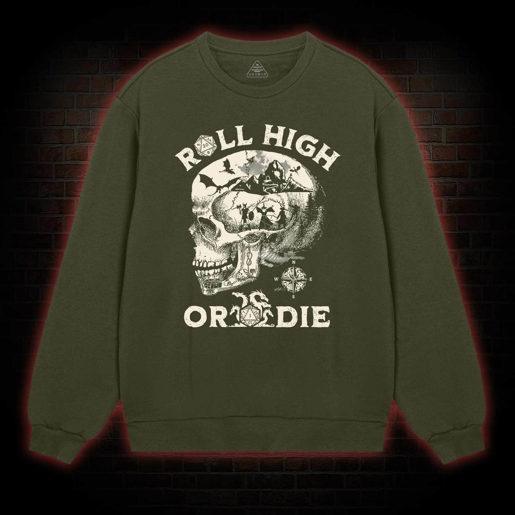 Roll High Or Die Sweatshirt