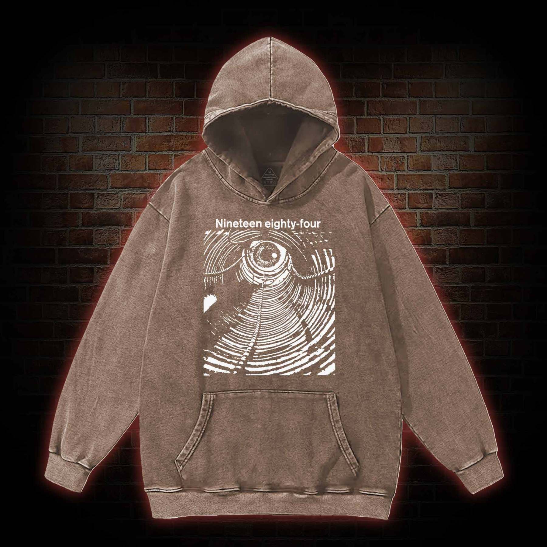 Nineteen Eighty-four Washed Hoodie
