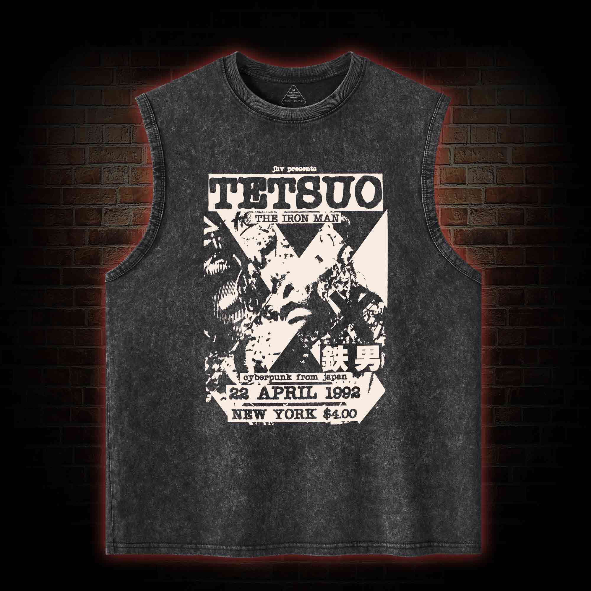 Mutate The Whole World into Metal Washed Tank Top