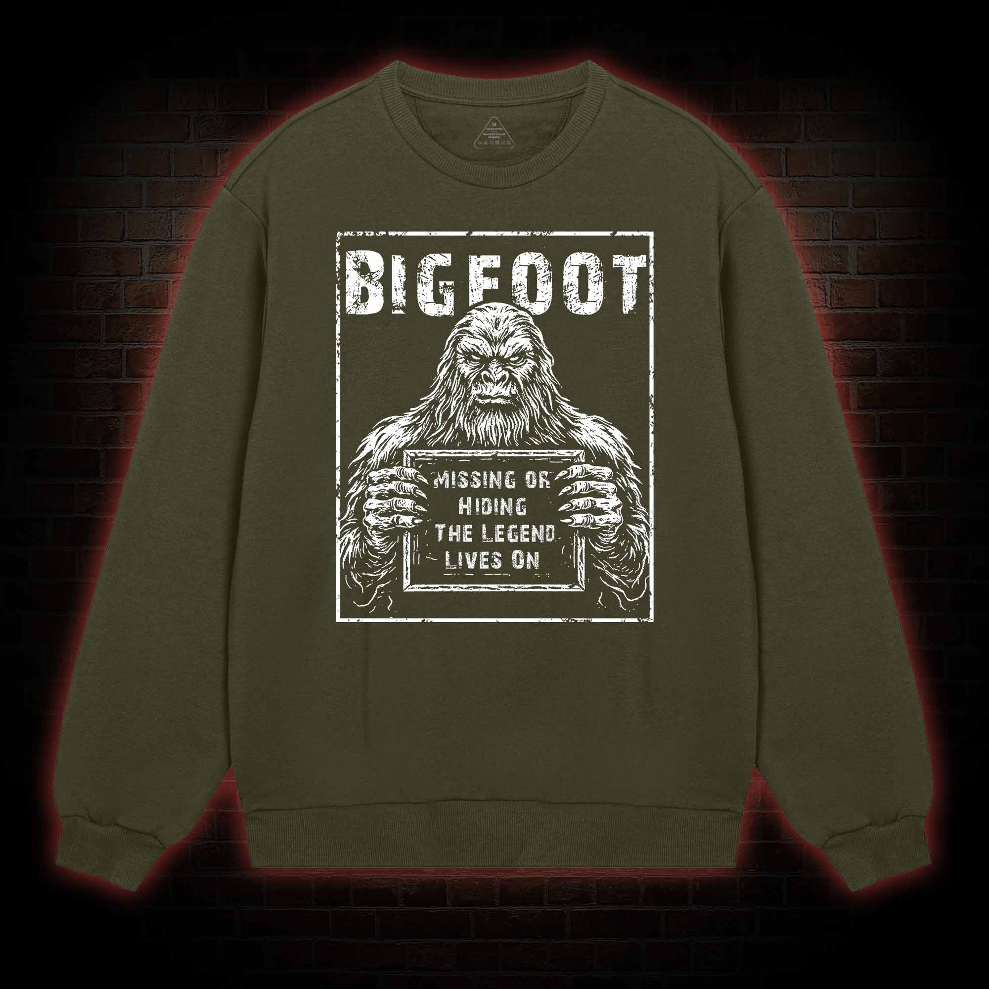 Bigfoot the Legend Lives on Sweatshirt