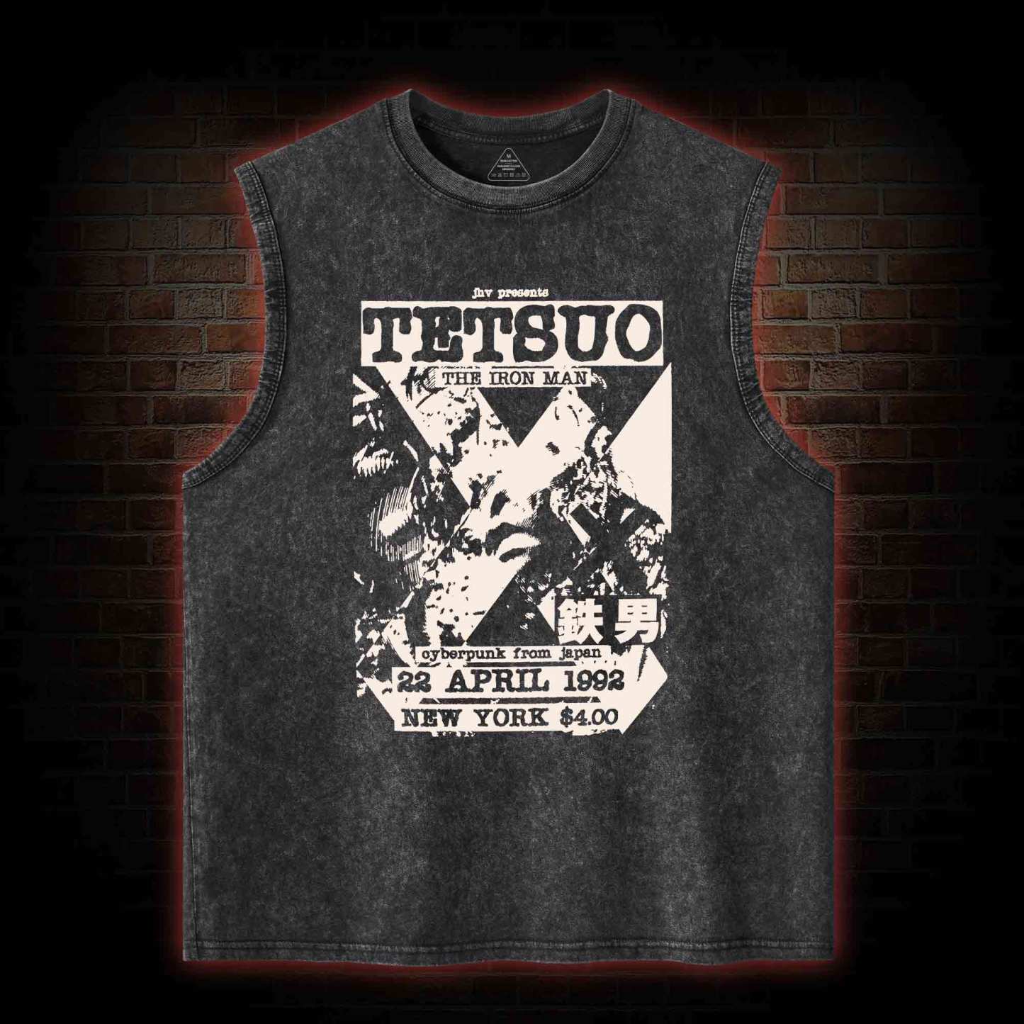 Mutate The Whole World into Metal Washed Tank Top